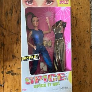 Unopened Sporty spice barbie doll